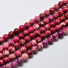Jaspio beads strand 8 mm