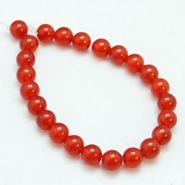 Agāta pērlītes 8 mm šķipsnas