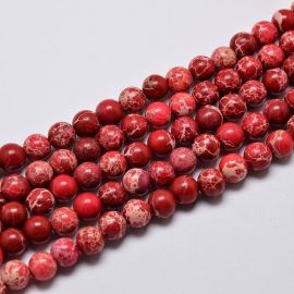 Jaspio beads strand 8 mm AK0967