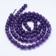 Amethyst beads strand 4 mm AK0980