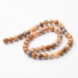 Agate beads strand 8 mm