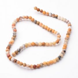 Agate beads strand 4 mm