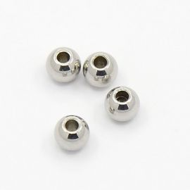 Stainless steel 304 spacer 3x2 mm, 10 pcs.