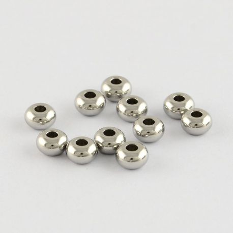 Roostevabast terasest 304 vaherõngas 5x3 mm, 10 tk. II0196