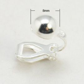 Auskarų ruošiniai – klipsai 16x6 mm, 1 pora