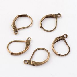 Earrings hooks 15x10 mm, 5 pairs