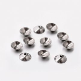 Nerūsējošā tērauda vāciņš 5 mm, 10 gab. MD1158