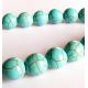 Synthetic turquoise beads 10 mm AK0147