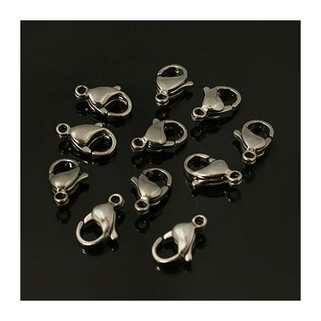 Carbine clasp, 15x9 mm, 4 units. MD1140