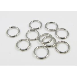 Open jump rings 8 mm, 10 pcs. MD1177