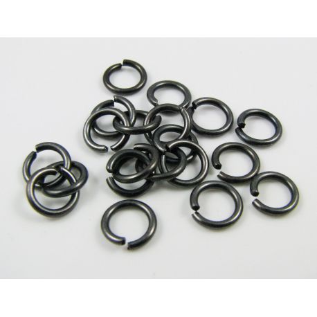 Open jump rings 6 mm, 20 pcs. MD1178