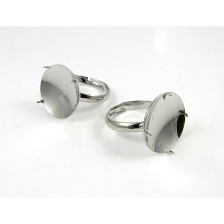 Ringbasis für Cabochon / Tarnung 16 mm, 1 Stck. MD1016