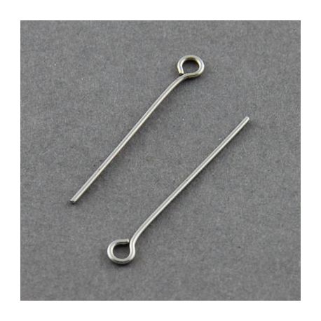 Stainless steel pins 30x0.7 mm, ~100 pcs. (10,50 g) MD1141
