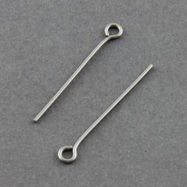 Edelstahlstifte 40x0,7 mm, ~ 100 Stk. (13,40 g)