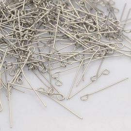 Stainless steel pins 50x0.6 mm, ~50 pcs. (6 g))