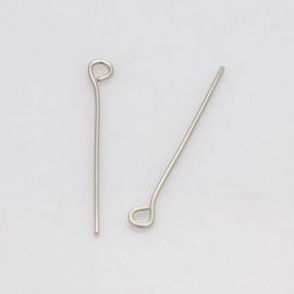 Stainless steel pins 26x0.6 mm, ~100 pcs. (7,00 g)