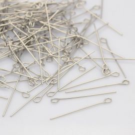Stainless steel pins 26x0.6 mm, ~100 pcs. (7,00 g)