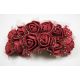 Dekoratyvinės gėlytės su tiuliu, 20 mm, 12 vnt. DEKO42