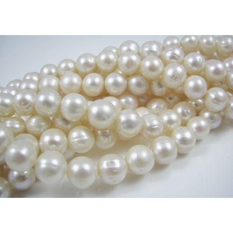 Gėlavandenių perlų gija 9-10 mm GP0062