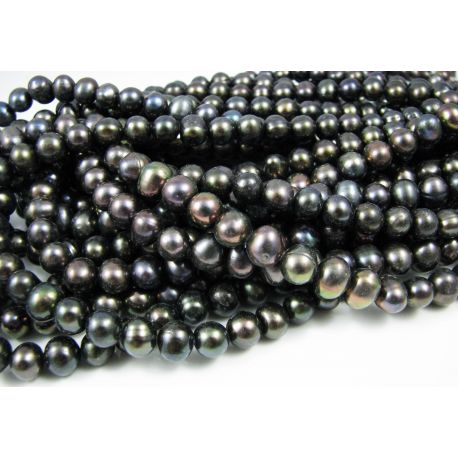 Gėlavandenių perlų gija 8-9 mm GP0065