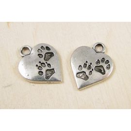Pakabukas "Širdelė" 20 mm, 1 vnt. MD1218