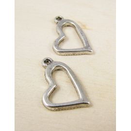 Pakabukas "Širdelė" 20 mm, 1 vnt.