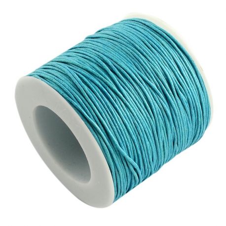 Gewachste Baumwollschnur 1,00 mm 1 m VV0370