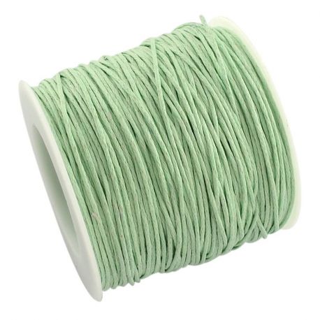 Gewachste Baumwollschnur 1,00 mm 1 m VV0381