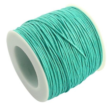 Waxed cotton cord 1.00 mm 1 m VV0386