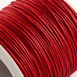 Waxed cotton cord 1.00 mm 1 m