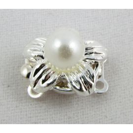 Halskettenverschluss 11x12x10 mm, 1 Zifferblatt