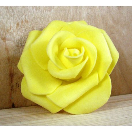 Decorative flower - rose 60-70 mm, 1 pcs. DEKO125
