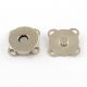 Magnetischer Sprachverschluss, 15x15 mm, 4 Einheiten. MD1318