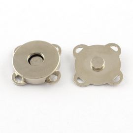 Magnetinis prisiuvamas užsegimas, 15x15 mm, 1vnt. MD1318