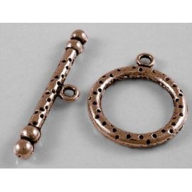 Rod clasp, 26x21 mm, 4 dial