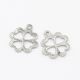 Edelstahlanhänger "Clover" 15x13 mm, 1 Stck. MD1332