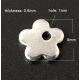 Stainless steel pendant "Flower" 6x6 mm, 1 pcs. MD1333