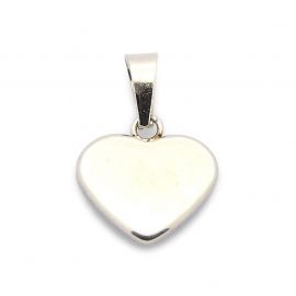 Stainless steel pendant "Heart" 17 mm, 1 pcs.