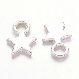 Pakabukas "Žvaigždutė" 10x8 mm, 10 vnt. MD1341