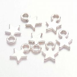 Pakabukas "Žvaigždutė" 10x8 mm, 10 vnt.