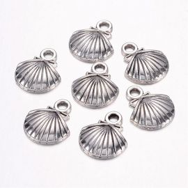 Pakabukas "Kriauklė" 14x12 mm, 1 vnt.