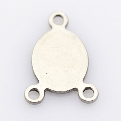 Roostevabast terasest pistikud 11x8 mm, 1 tk. MD1296