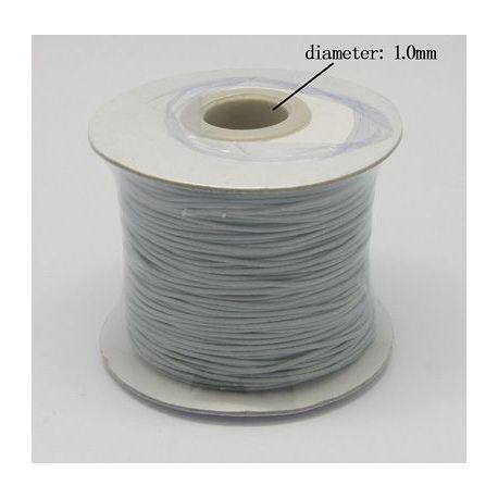 Waxed polyester cord 1.00 mm 1 m VV0484