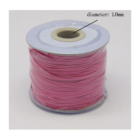 Waxed polyester cord 1.00 mm 1 m VV0482
