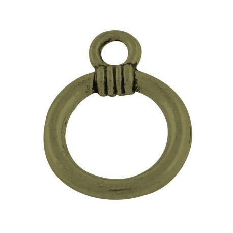 Necklace ring 16x12 mm, 10 pcs. MD1381
