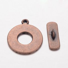 Vėrinio užsegimas su lazdele 19x7 mm, 2 rink.