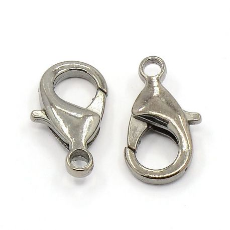 Užsegimas - karabinas, 15x8 mm, 1 vnt. MD1393
