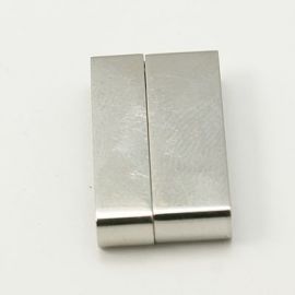 Nerūdijančio plieno užsegimas, 22x13 mm, 1 vnt.