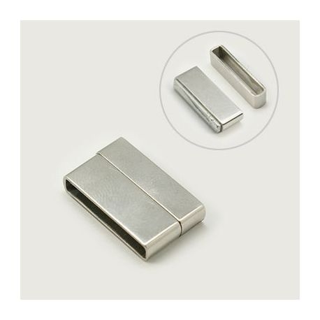 Nerūsējošā tērauda aizdare, 22x13 mm, 1 gab. MD1405