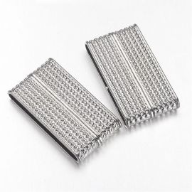 Magnetic clasp, 38x19 mm, 1 pcs.